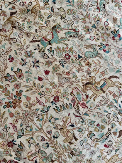 Tabriz Tabatabai Rug | 7' 4" x 13' 1"