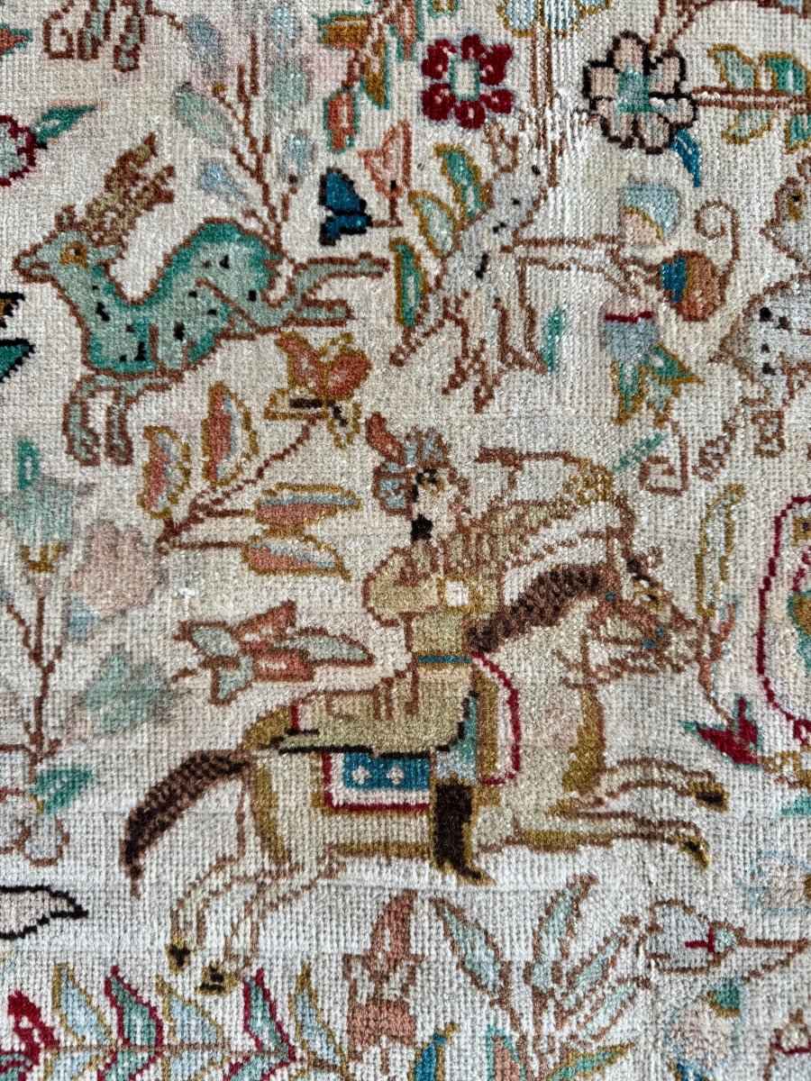 Tabriz Tabatabai Rug | 7' 4" x 13' 1"