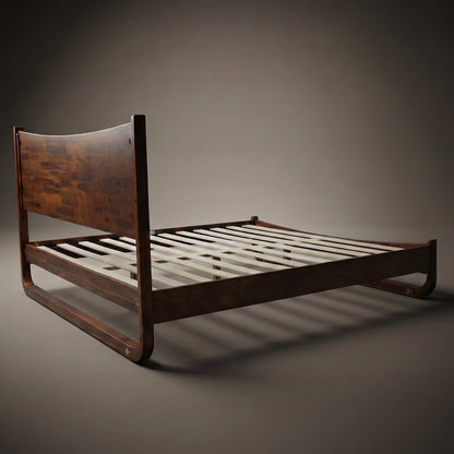 Sunset Solid Wood Bed Frame