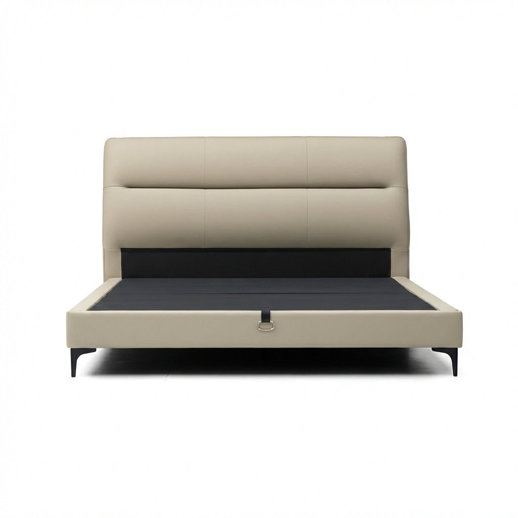 Haven Premium Faux Leather Platform Bed