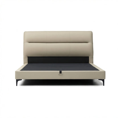 Haven Premium Faux Leather Platform Bed