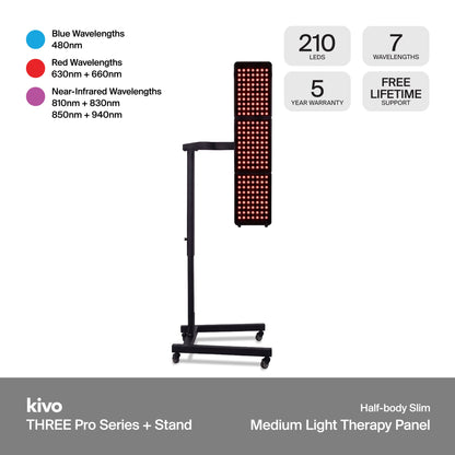 Kivo Pro 1000: Pro Medium Full Body Red Light Therapy Panel