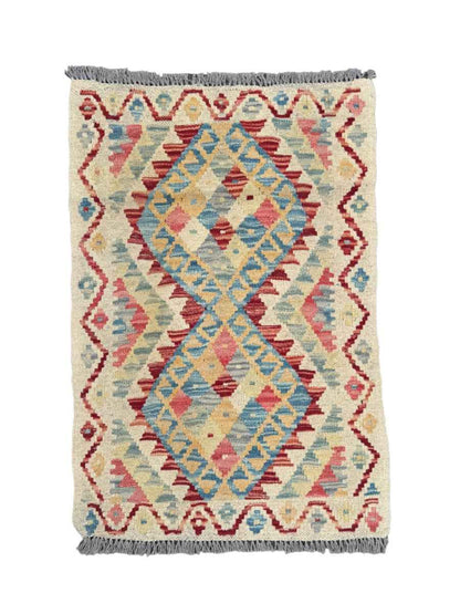 Tiny Afghan Kilim | 2' 1" x 3'