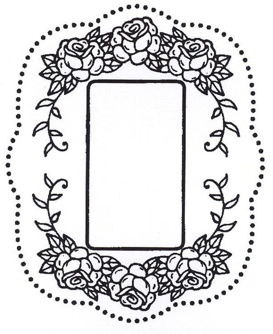 Creative Expressions Stamps  - Rose Nostalgia