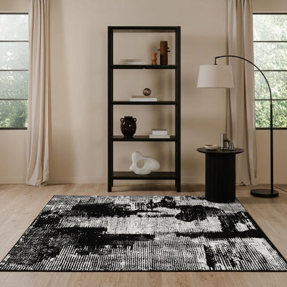 Urban Ink Distressed Woven Carpet