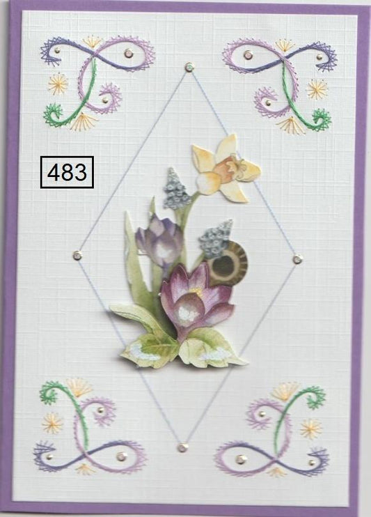 Laura's Design Digital Embroidery Pattern - Diamond Frame