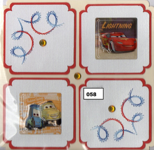 Laura's Design Digital Embroidery Pattern - Four Corners