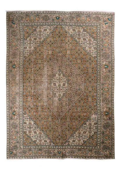 Vintage Ardabil Rug | 6' 11"	x 9' 5"