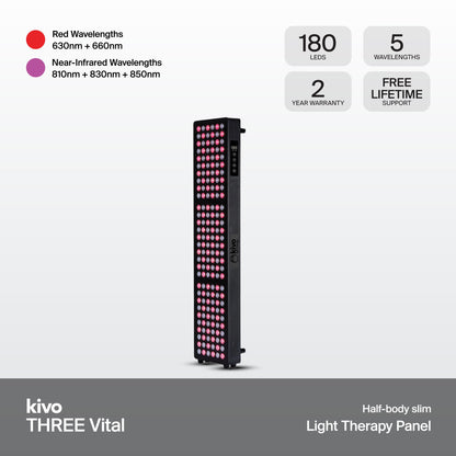 Kivo THREE Vital Bundle: 2 x THREE Vital Series & FREE Easel Stand