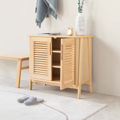 Vline 601 Natural Oak Wood Shoe