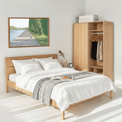 Vline Vienna Bedroom Combo: Sliding Wardrobe and Bed