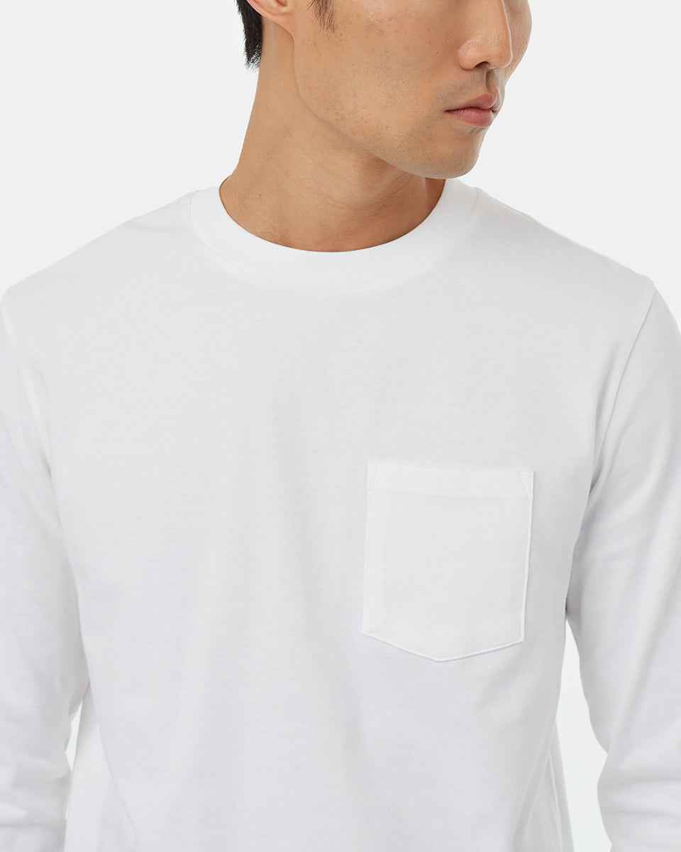Heavyweight Cotton Pocket Longsleeve