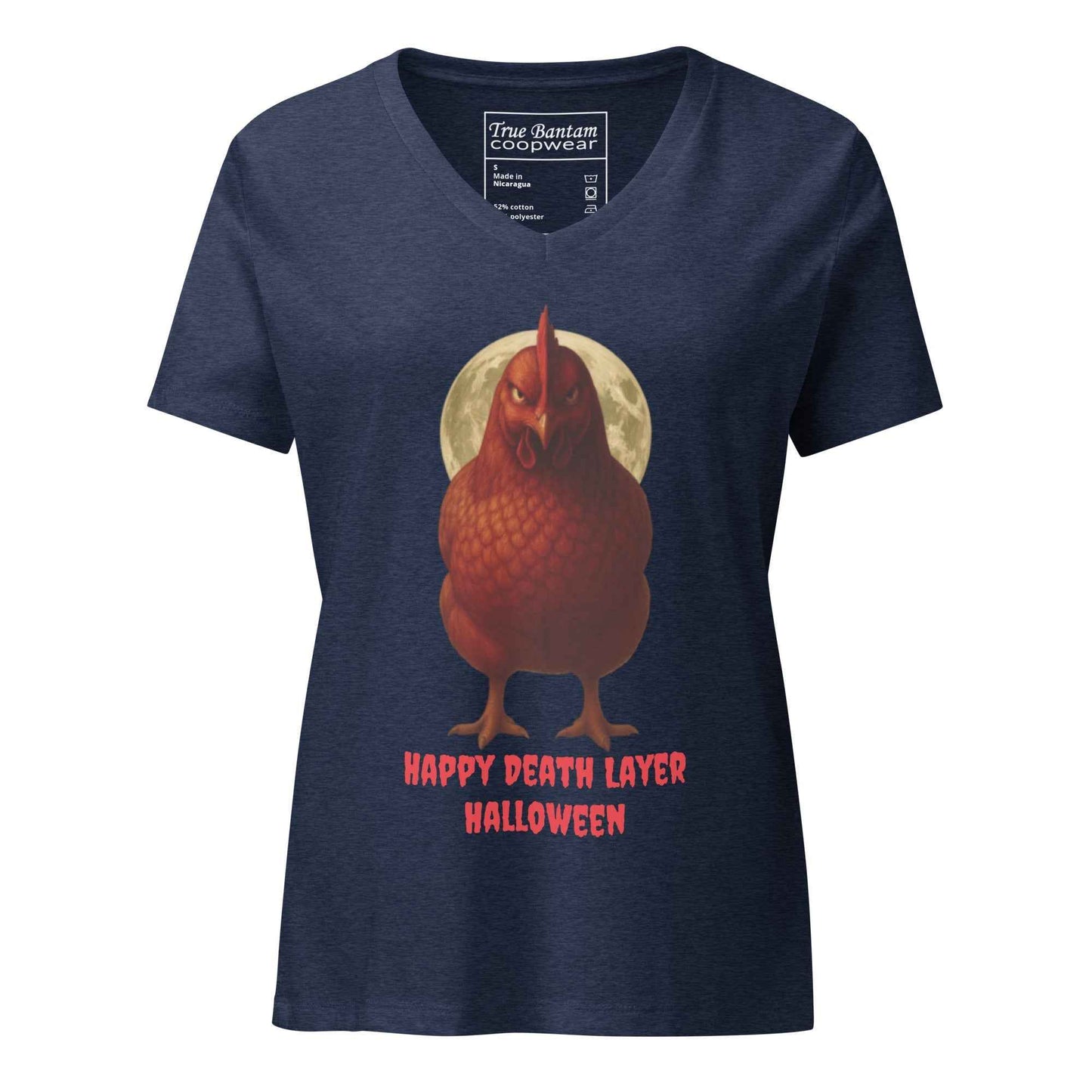 Halloween Death Layer Women’s relaxed v-neck t-shirt